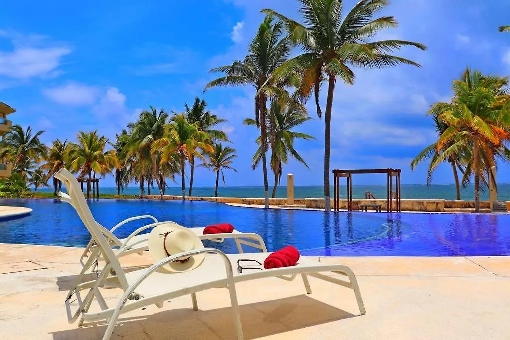 Hermoso Depa Frente Al Oceano Puerto Morelos